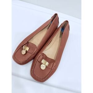 Michael Kors Brown Shoes Size 7.5 Womens Loafer Flats